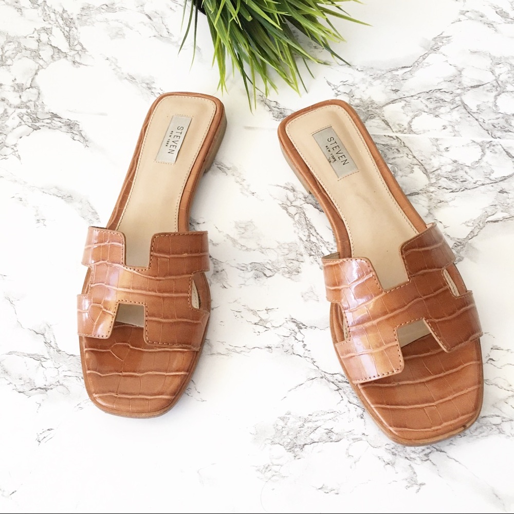 Steven New York slide on sandals size 10